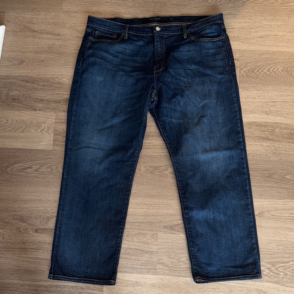 Lucky Brand Dark Blue Straight Jeans NWOT!